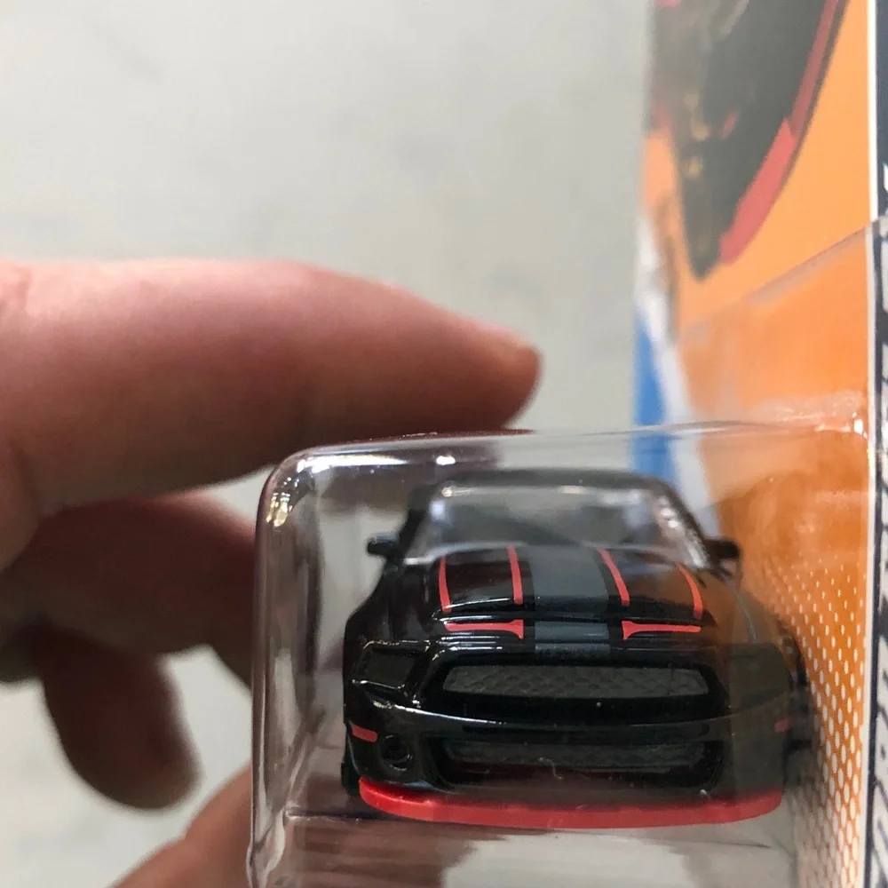 Mattel Hot Wheels Black and Red Shelby GT-500